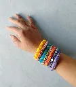 Rainbow Mirror Handmade Thread Bangles – PRISHAN-3.webp